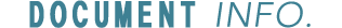 DOCUMENT INFO.